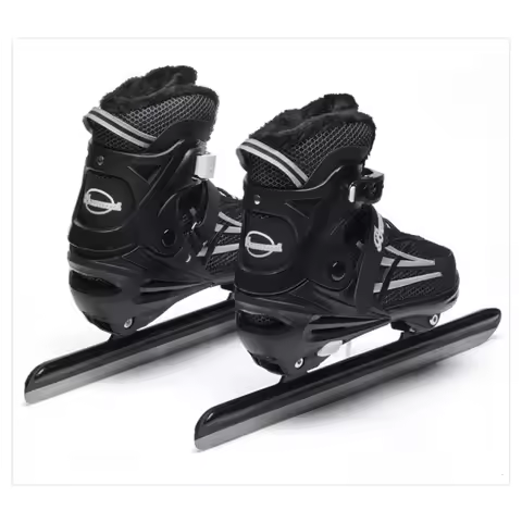 2027 Ice Skates Boys Hockey Skates,Skates with Adjustable 4 Sizes for Boys Girls Youth Men Women and