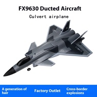 FX9630 J20 RC Plane Gyroscope Power Fighter Remote Control Airplane Anti-collision Soft Rubber Head 