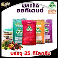 ปุ๋ยเกล็ด ออคิเดนซ์ YVP บรรจุ 25 kg. มี 5สูตร 20-20-20 ,8-24-24 ,16-7-32 ,33-5-3,25-7-15 ปุ๋ยละลายน้ำ100% ,ปุ๋ยแตงโม ,ปุ๋ยเมลอน