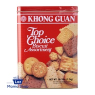 Khong Guan Top Choice Biscuit Assortment Tin Biscuits (Laz Mama Shop)