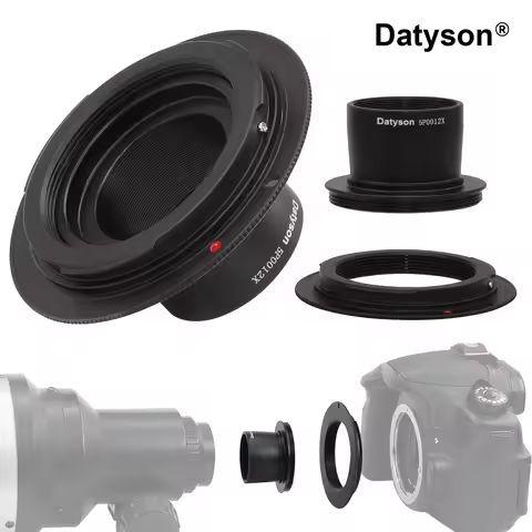 Datyson 1.25" Telescope Photography Adapter with M42 Camera Mount (5P0012X+) for Astrophotography DS