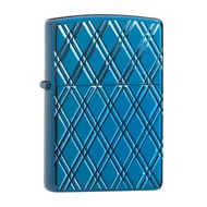 29964 Zippo Armor Blue Diamonds ของแท้(Empty Zippo Lighter without Fuel ไฟแช็กเปล่าไม่มีเชื้อเพลิง)