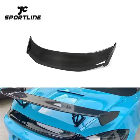 Carbon Fiber 718 Rear Trunk Spoiler For Porsche 981 986 987 Cayman GT4 Coupe 2015-2019