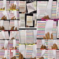 960 PIECES BINDI BOOK PLAIN TO STONE BINDI 😍