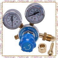 Oxygen Gas Bottle Regulators O2 Reducing Pressure Inhaler Double Gauge Regulator Oxygen Tank Regulator(R 2 P H)