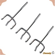 CHEESELY Pegboard Hooks, Silver Display Hooks, Goods Shelf Retail Shop Peg