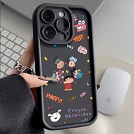 SS2919 Small crayons for case oppo A3X A3 A3s A16 A18 A38 A60 A54 A5s A15 A17 A17k A53 A57 A77s A5 2