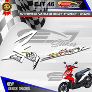 Variasi Striping Stiker Beat F1 2017 - 2020 / Decall Stiker Beat