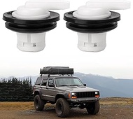 JERBOR 2pcs Fuel Tank Vent Valve And Grommet Kit, Gas Tank Vent Rollover Valve Compatible With 84-96