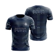Unisex T-Shirt, 3D Print, PDRM Malaysia, POLICE KING Jersey, Sports and Exercise Clothing, Fully Tra