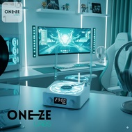 ONE-ZE | Waves box music vinyl | Bluetooth speaker and light retro vintage | Night light projector |