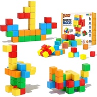Magnetic Blocks for Kids Ages 3-5 4-8 Magnetic Building Blocks for Toddlers Magnet Cubes Sensory Cre