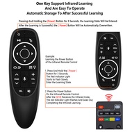 G10S PRO Wireless Voice Control Air Mouse wGyro Sensing 17 keys 2.4G Wireless Connection Smart Backlit Remote Control For