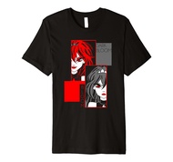 Winx Club Bloom & Dark Bloom Red Panels Comic Style Portrait Premium T-Shirt