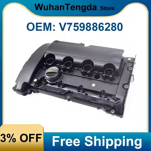 V759886280 Engine Cylinder Valve Cover With Gasket 0248.Q2 for Peugeot 207 208 308 508 3008 5008 Cit