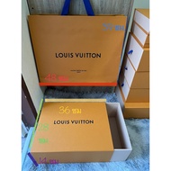 Louis Lv Shoe Box With Genuine Paper Bag