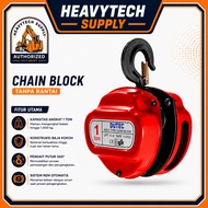 CHAIN BLOCK PULLEY/ (WITHOUT CHAIN) 1TON 2TON/ 3TON/ 5TON/
