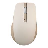 ASUS SmartO 靜音無線滑鼠 (MD200) 燕麥奶 MD200 MOUSE/BG/SILENT