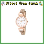 [Sun Flame Co., Ltd.] Wristwatch J-Axis CF2D0002-KH Ladies' Khaki