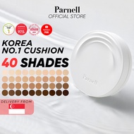 [PARNELL SINGAPORE] Cicamanu Serum Cushion, 0.52 Oz, 15g, Serum Foundation for Soothing, Coverage, L