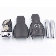 Mercedes key shell 2 batteries C200 C250 E200 E250 E300
