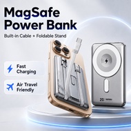3C REMAX Magnetic PowerBank 3-in-1 Wireless Fast Charger Portable Slim （10000mAh/5000mAh）CX-1/2