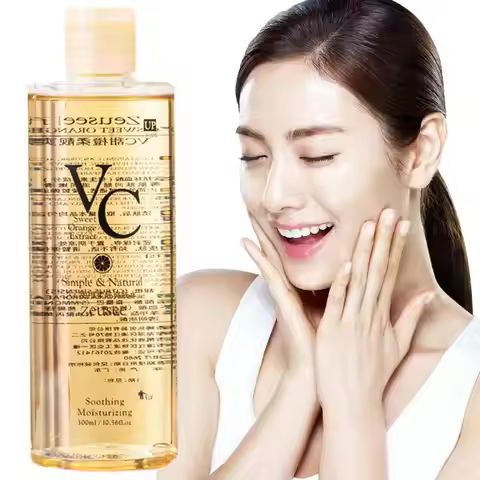 Product Vitamin C Skincare Products VC Toner Refreshing Lotion Hydrating Rejuvenating Wet Skin Tone 