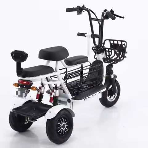 Factory Wholesale 500W 600W Electric Tricycles for Adults Three-Wheel Open Body CE Certificated 48V 