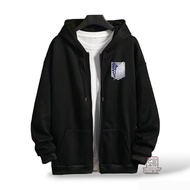 Naruto FREE SHIPPING ANIME HOODIE - ZIPPER ATTACK ON TITAN SHINGEKI NO KYOJIN AOT SNK - MENS SWITER 