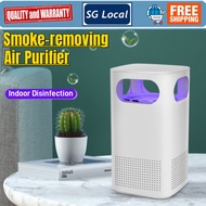 SG🔥Portable Mini Air Purifier Hepa Filter with UV Disinfection Noiseless USB Car Air Freshener Electronic Air Cleaner