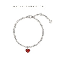 [Made Different Co] Sliver Emmi Love Bracelet