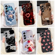 Tecno CM5 Case Tecno Camon 40 Cover Silicone Luxury Fashion Flowers Kawaii Cute Cat Shockproof Phone