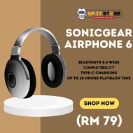 SONICGEAR AIRPHONE 6 WIRELESS HEADSET (MULTIPLE COLOR)