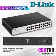 D-LINK DGS-1024C Switch Hub 24 Port Gigabit Ethernet Switch -D-LINK DGS 1024C