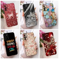 For Motorola Moto G22 Case Cute Luxury Flowers Cool Painted Soft Silicone Casing XT2231-1 XT2231-2 X