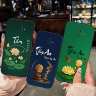 Samsung J6 2018 / J6 Plus / J6+ case, monk, peace of mind, anti-fall and impact