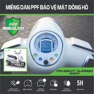 PPF Sticker to Protect Peugeot Django 150 Motorcycle Dashboard | PPF Film Material...