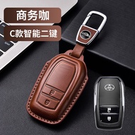 2025 FAW Toyota bZ5 Key Cover bZ4X Guangqi Platinum Chi 4X Genuine Leather Key Case bz3 Special Prot