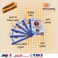 Cetak Bikin Kartu Id Card Member Card Visitor lanyard Custom Murah