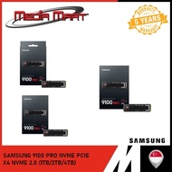 SAMSUNG 9100 PRO NVME PCIE X4 NVME 2.0 (1TB/2TB/4TB) | WITH/WITHOUT HEATSINK