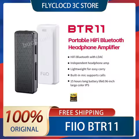 Fiio Btr11 Bluetooth 5.3 Receiver Ldac Wireless Audio Headphone Amplifier Adapter Custom Headphone A