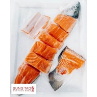 Sashimi Grade Salmon Fjord Trout Half (1.6-1.8kg+/-) 刺身 Sung Tao Fresh Seafood Air Flown Salmon Hiri