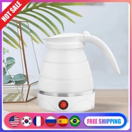 Outdoor Mini Folding Kettle Portable Silicone Kettle Boil Water Tool Electric Kettle Camping Accessories for Travel Acce