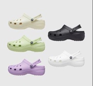 Crocs Classic Platform Crush 厚底洞洞雲朵鞋