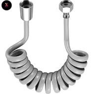 FS Spring Flexible Bidet Sprayer Hose,PU Flexible Telescopic Bidet Hose, Bidet Sprayer Tube Hose for