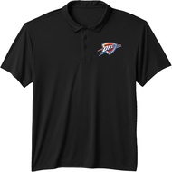NBA Official Oklahoma City Thunder Core Elements Performance Polo Shirt
