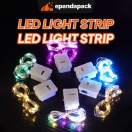 LED Light Strip Fairy Light String Decoration Lampu LED Hiasan Kotak Hadiah DIY Lighting Strip