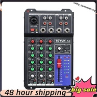 A3 Car Audio Mixer 2Hz - 76Khz DJ Sound Mixing Table Sound Card 4-Band Equalizer Professional Car Re