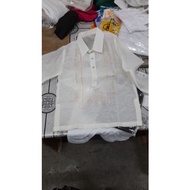 ¤▪Barong Tagalog Jusi Snow for kids