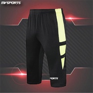 Seluar Futsal Lelaki 3 suku 3 Quarter Pants for Men Seluar Futsal Tracksuit 3 Quarter/ Seluar Sukan